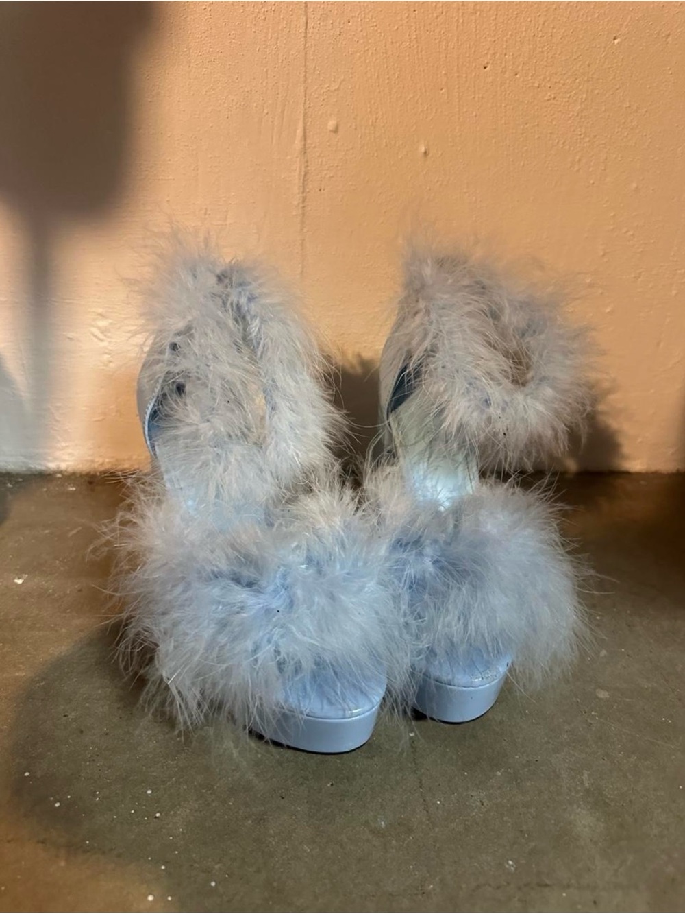 Sugar Thrillz Marabou Heels